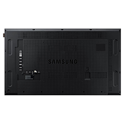 Samsung DM55E - DM-E Series 55" Slim Direct-Lit LED Display Back View
