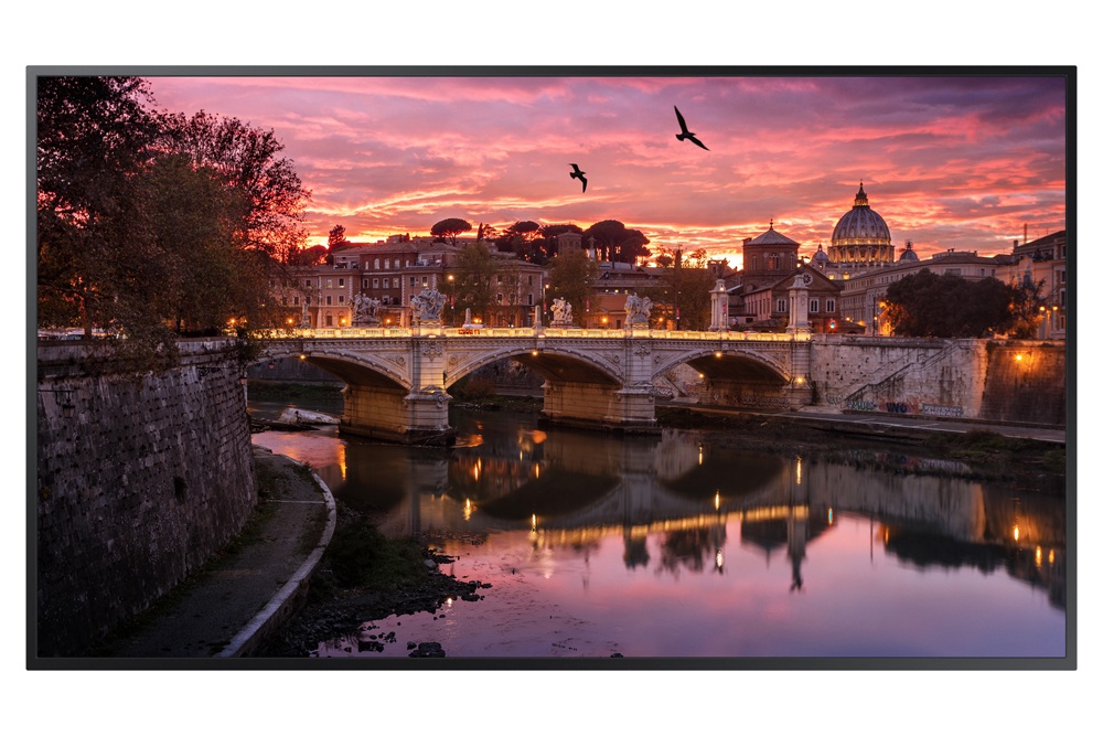 QB55R - 55 in. Commercial 4K UHD LED LCD Display, 350 NIT