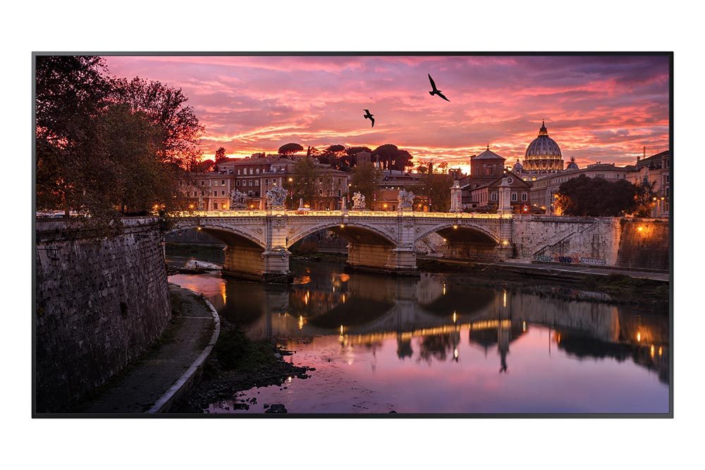 QB75R - 75 in. Commercial 4K UHD LED LCD Display, 350 NIT