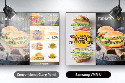 Samsung VMR-U Series feature non-glare