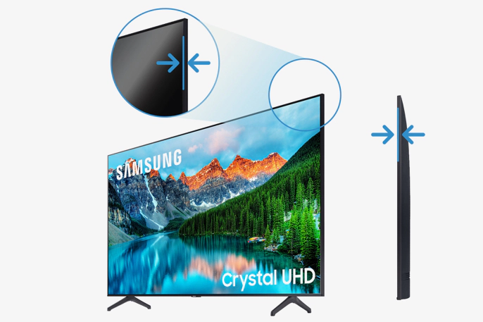 Samsung slim and modern feature
