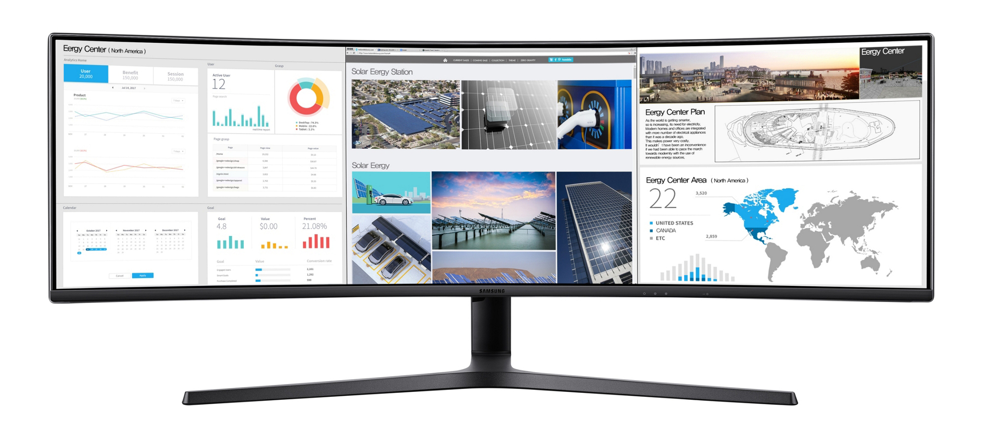 C49J890 - 49 in. Super Ultra-Wide Monitor with USB-C for Business