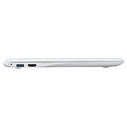 Samsung Chromebook 2 11.6" Left Side White View