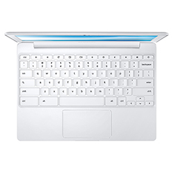 Samsung Chromebook 2 11.6" Top Open White View