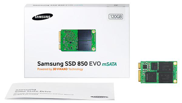 Samsung SSD 850 EVO mSATA 120GB