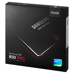 Samsung SSD 850 PRO 2.5" SATA III 256GB Box View