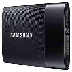 Samsung Portable SSD T1 1TB Right Angle View