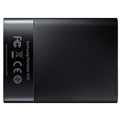 Samsung Portable SSD T1 250GB Back View