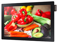 Samsung DB10D DB-D Series 10 Edge Lit LED Display Angle View