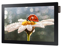 Samsung DB10E-T - DB-E Series 10.1" Edge-Lit LED Touchscreen Display Angle View