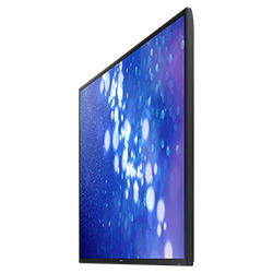 Samsung DM75E - DM-E Series 75" Slim Direct-Lit LED Display Right Angle View