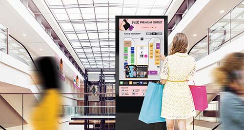 Achieve compelling customer engagement through all-in-one touchscreen displays