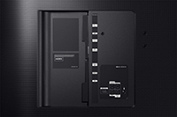 Samsung QB75H - QB-H Series 75" Edge-Lit 4K UHD LED Display (In/Out Detail)