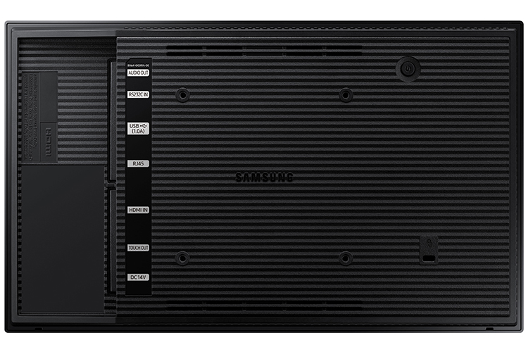Samsung QB24R-T - 24-inch EDGE LED FHD Display, 250 NIT LED Display (Rear View)