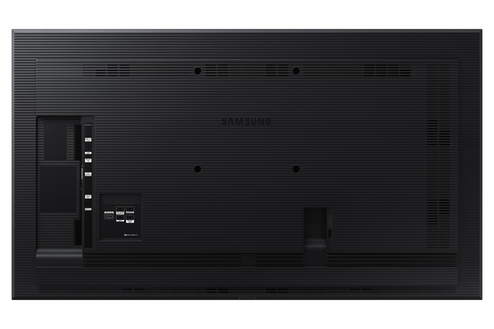 Samsung QB50R - 50-inch Commercial 4K UHD LED LCD Display, 350 NIT LED Display (Rear View)