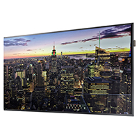 Samsung QM49F - PM-F Series 49" Edge-Lit 4K UHD LED Display (Right Perspective)