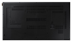 Samsung UE55D - UE-D Series 55" Edge-Lit LED Display Back View