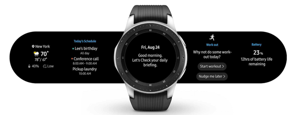 Galaxy Watch daily rundown