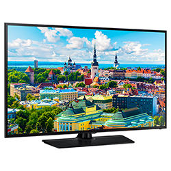 Samsung 40" 477 Series Direct-Lit LED Hospitality TV Left Angle View