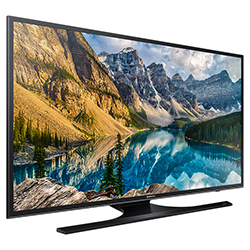 Samsung 40" 690U Series Premium 4K UHD Slim Direct-Lit LED Hospitality TV Left Angle View