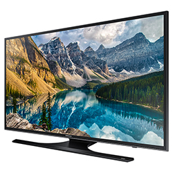 Samsung 40" 690U Series Premium 4K UHD Slim Direct-Lit LED Hospitality TV Right Angle View