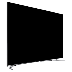 Samsung 55" 890 Series Edge-Lit Ultra-Thin LED Hospitality TV Left Angle View