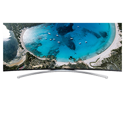 Samsung 55" 890V Series Curved LED Hospitality TV Bottom Detail View