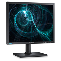 Samsung S19C450BR - 19" SC450 Series LED Monitor Left Angle View