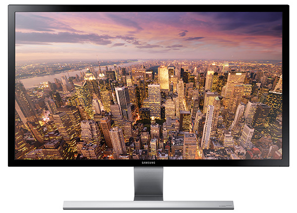 Samsung U28D590D - UHD 28" Monitor with Metallic Easel Stand