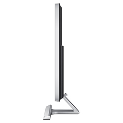 Samsung U28D590D - UHD 28" Monitor with Metallic Easel Stand Side View
