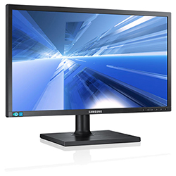 Samsung 24" SC650 Series LED Monitor Left 30° Angle View