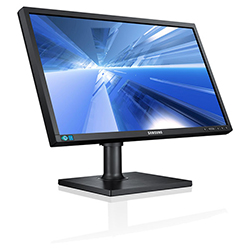 Samsung 24" SC650 Series LED Monitor Left 45° Angle View