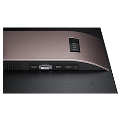 Samsung S27D850T - Samsung WQHD 27" LED Monitor Back Bottom View