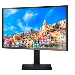 Samsung S27D850T - Samsung WQHD 27" LED Monitor Right Swivel View
