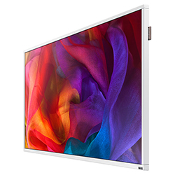 Samsung CY-BD55WD - 55" White Bezel Trim Angle View